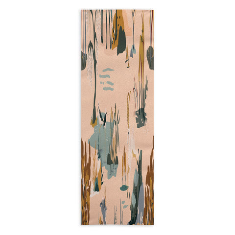 The Whiskey Ginger Cute Playful Animal Pattern Yoga Towel