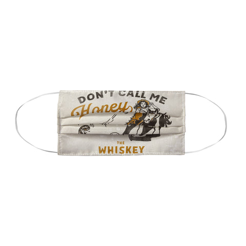 The Whiskey Ginger Dont Call Me Honey Retro Pinup Face Mask
