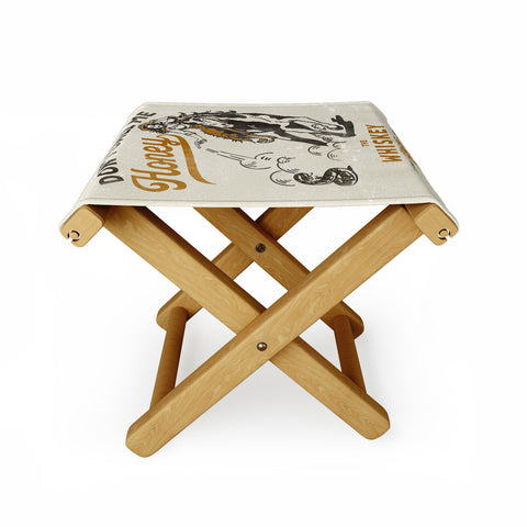 The Whiskey Ginger Dont Call Me Honey Retro Pinup Folding Stool