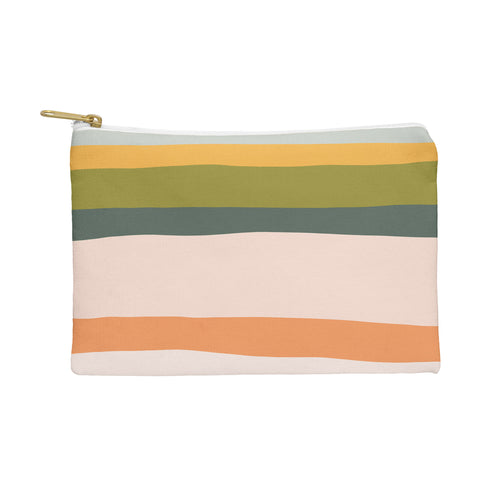 The Whiskey Ginger Dreamy Stripes Colorful Fun Pouch