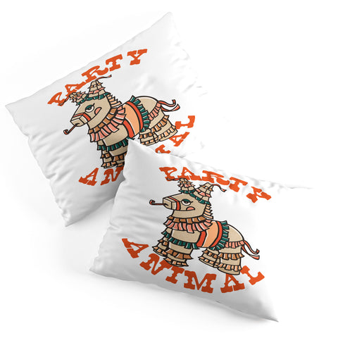 The Whiskey Ginger Party Animal Donkey Pinata Pillow Shams