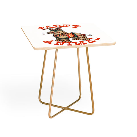 The Whiskey Ginger Party Animal Donkey Pinata Side Table