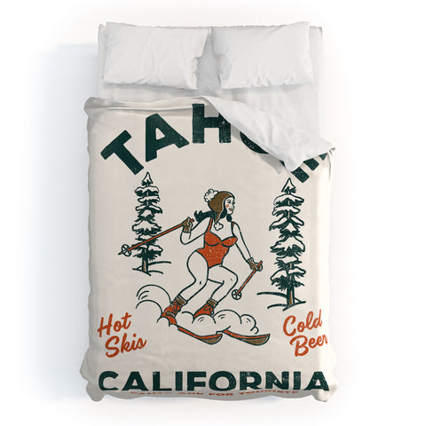 The Whiskey Ginger Tahoe California Pants Are For Tourists Duvet Cover