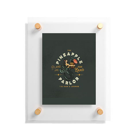 The Whiskey Ginger The Pineapple Parlor Plans Floating Acrylic Print