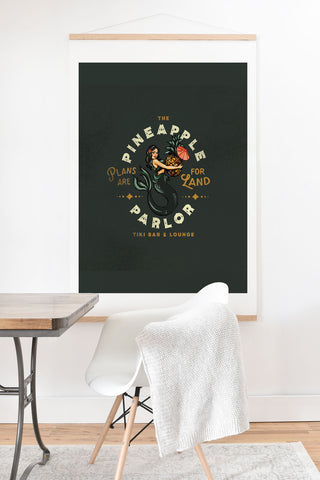 The Whiskey Ginger The Pineapple Parlor Plans Art Print And Hanger