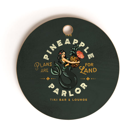 The Whiskey Ginger The Pineapple Parlor Plans Cutting Board Round