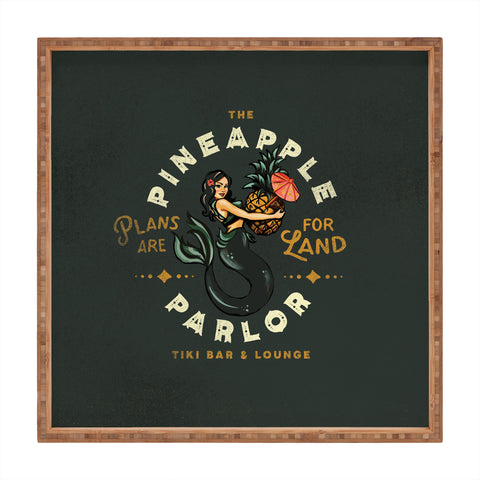 The Whiskey Ginger The Pineapple Parlor Plans Square Tray