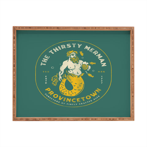 The Whiskey Ginger The Thirsty Merman Provincetown Rectangular Tray