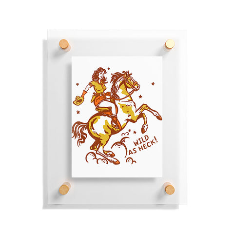 The Whiskey Ginger Wild As Heck V 3 Floating Acrylic Print