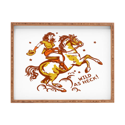 The Whiskey Ginger Wild As Heck V 3 Rectangular Tray