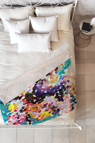 Three Of The Possessed Autumn 1981 Fleece Throw Blanket