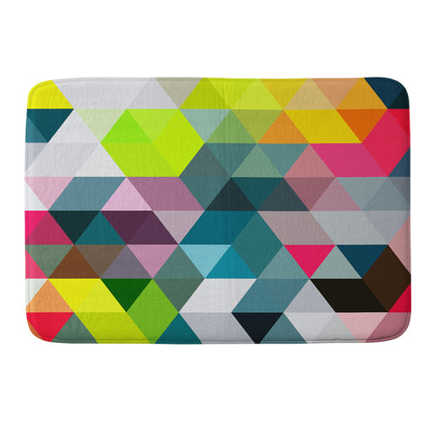 Three Of The Possessed Autumn Electric Lights Memory Foam Bath Mat