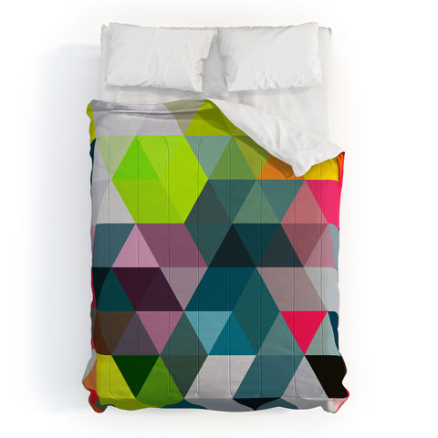 Three Of The Possessed Autumn Electric Lights Comforter