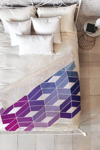 Three Of The Possessed Before Sleep Fleece Throw Blanket