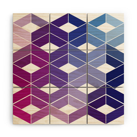 Three Of The Possessed Before Sleep Wood Wall Mural