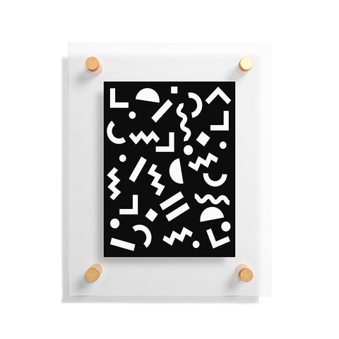 Three Of The Possessed Block Party BLK Floating Acrylic Print