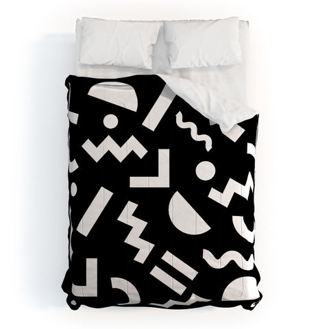 Three Of The Possessed Block Party BLK Comforter
