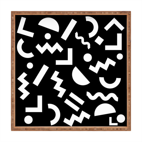 Three Of The Possessed Block Party BLK Square Tray