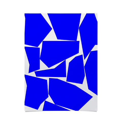 Three Of The Possessed Block Party Blue Poster