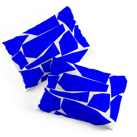 Three Of The Possessed Block Party Blue Pillow Shams