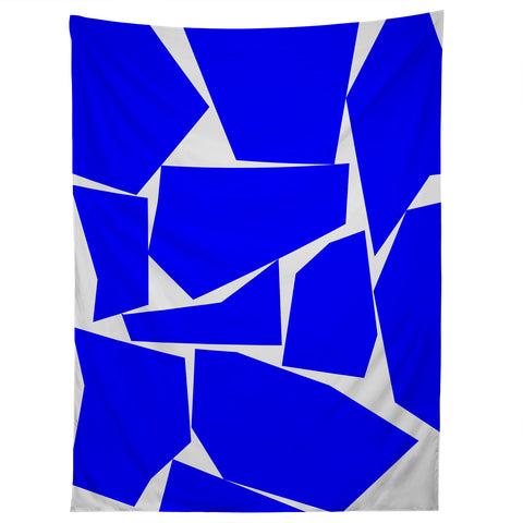 Three Of The Possessed Block Party Blue Tapestry