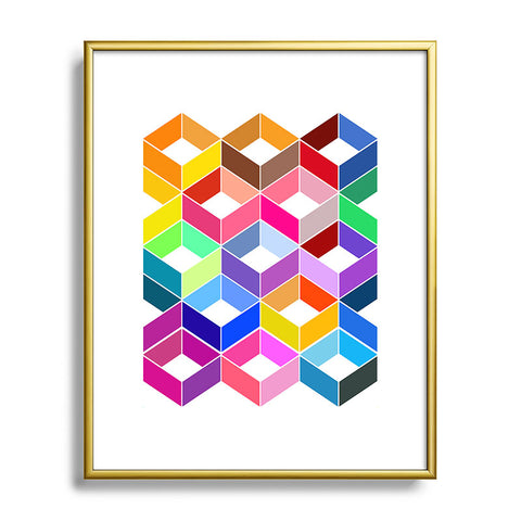 Three Of The Possessed Carnival Carnival Metal Framed Art Print