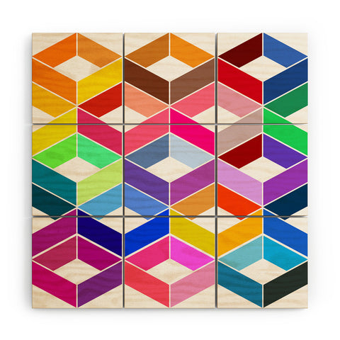 Three Of The Possessed Carnival Carnival Wood Wall Mural