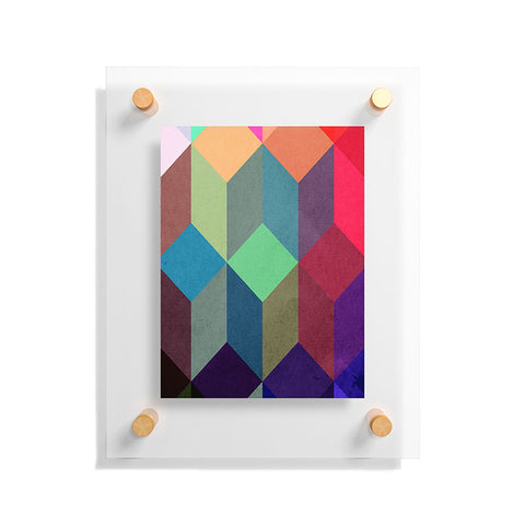 Three Of The Possessed City At Night Floating Acrylic Print