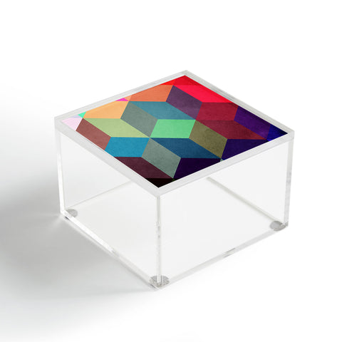 Three Of The Possessed City At Night Acrylic Box