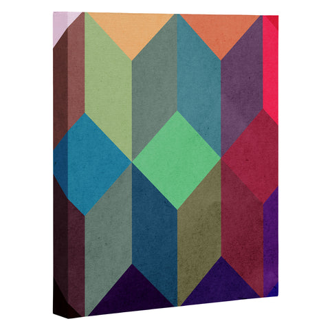 Three Of The Possessed City At Night Art Canvas