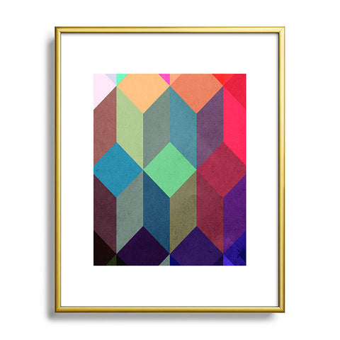 Three Of The Possessed City At Night Metal Framed Art Print