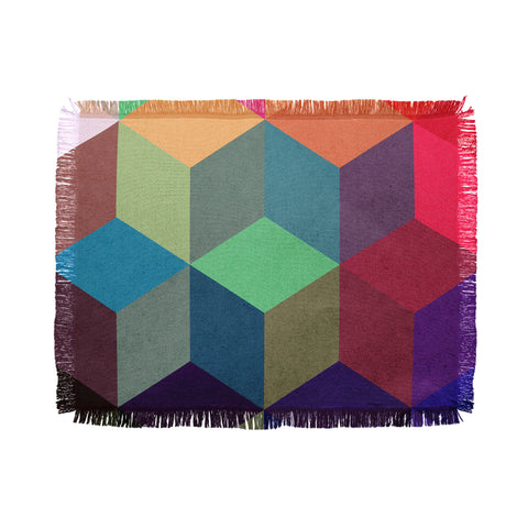 Three Of The Possessed City At Night Throw Blanket