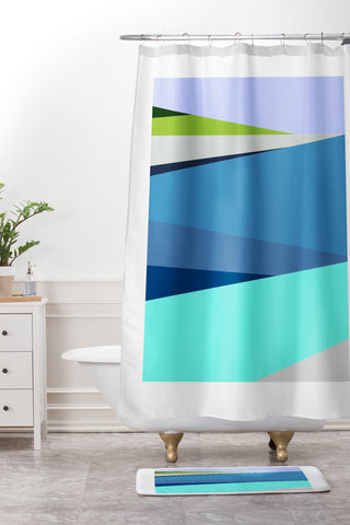 Three Of The Possessed Clovelly Beach Australia Shower Curtain And Mat