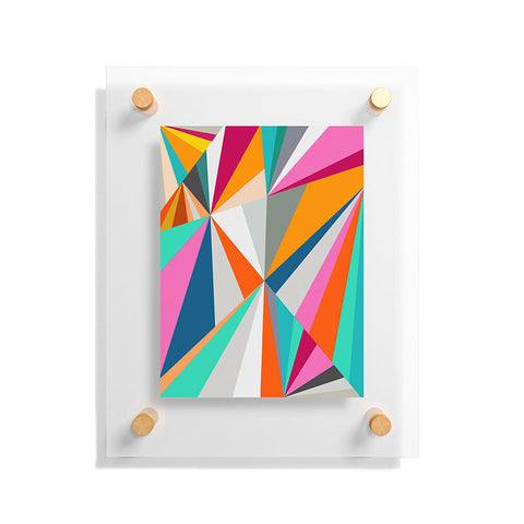 Three Of The Possessed Collins Ave Floating Acrylic Print