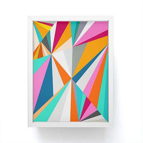 Three Of The Possessed Collins Ave Framed Mini Art Print