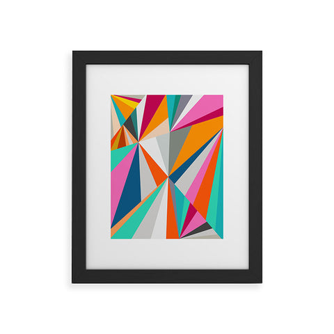 Three Of The Possessed Collins Ave Framed Art Print