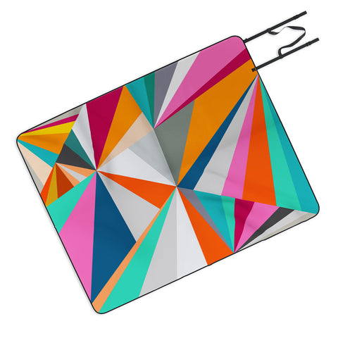 Three Of The Possessed Collins Ave Picnic Blanket