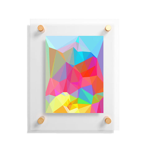 Three Of The Possessed Crystal Crush Floating Acrylic Print