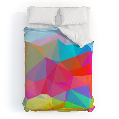 Three Of The Possessed Crystal Crush Duvet Cover