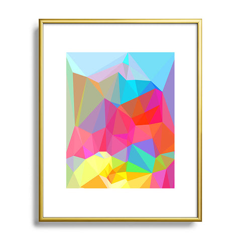 Three Of The Possessed Crystal Crush Metal Framed Art Print