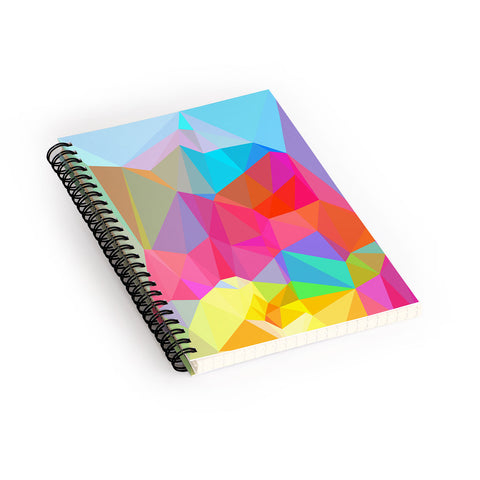 Three Of The Possessed Crystal Crush Spiral Notebook