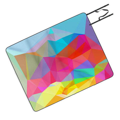 Three Of The Possessed Crystal Crush Picnic Blanket