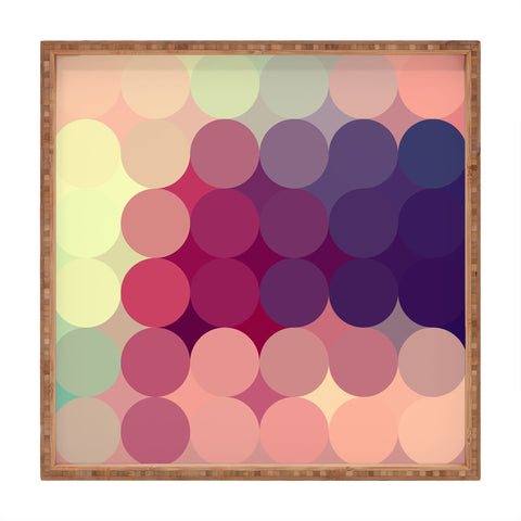 Three Of The Possessed Dawn Square Tray