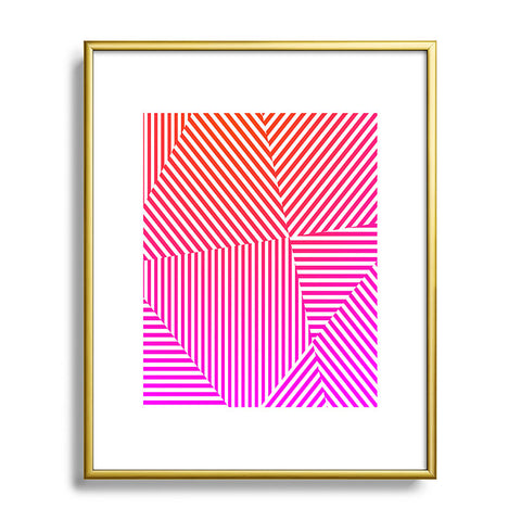 Three Of The Possessed Dazzle Bahamas Metal Framed Art Print