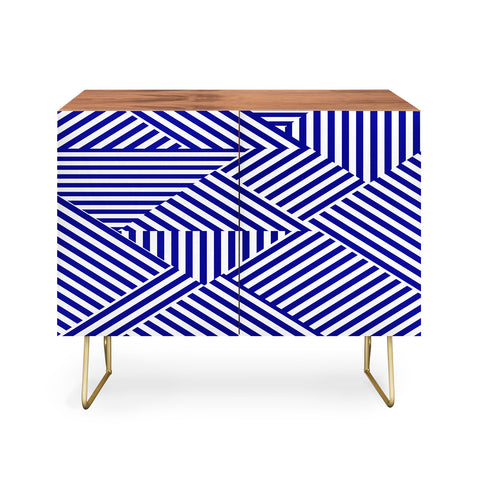 Three Of The Possessed Dazzle Blue Credenza