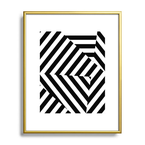 Three Of The Possessed Dazzle Uptown Metal Framed Art Print