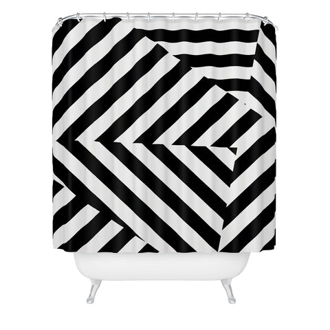 Three Of The Possessed Dazzle Uptown Shower Curtain