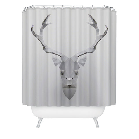 Three Of The Possessed Deeer Shower Curtain