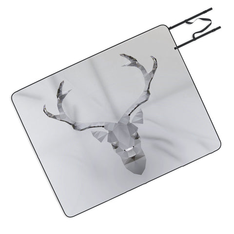 Three Of The Possessed Deeer Picnic Blanket