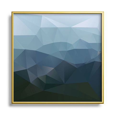 Three Of The Possessed First Light Metal Square Framed Art Print